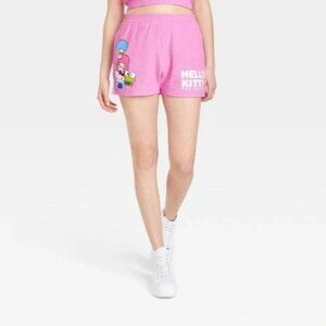 Hello Kitty and Friends Sanrio Pink Lounge Shorts
